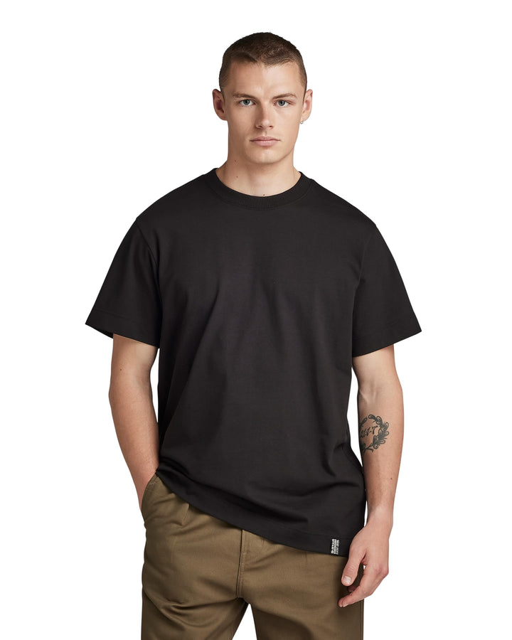 G-STAR RAW Herren Essential Loose T-Shirts S Schwarz (Dk Black D23471-c784-6484), S Schwarz (Dk Blac