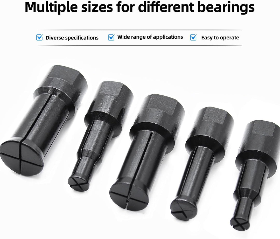 12er Set Motorrad Lagerabzieher Innen Werkzeug 9-23 mm 5 Grössen Innenlager Abzieher Kugellager Inne