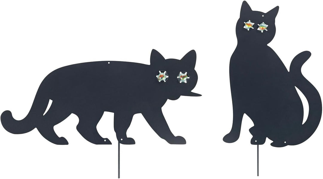 WENKO Vogelschreck Katzen, 2er Set