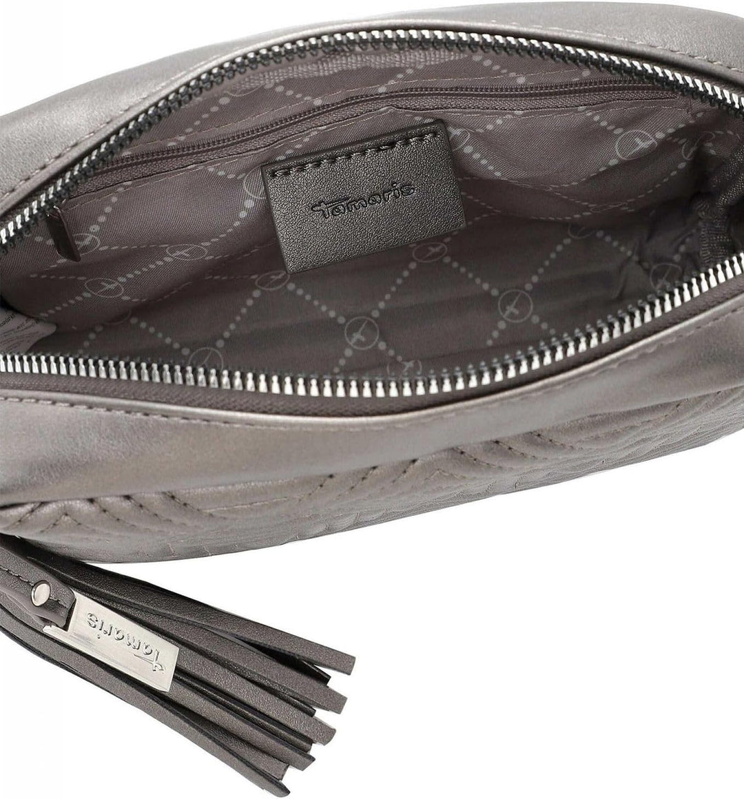 Tamaris Umhängetasche Merle 32720 Damen Handtaschen Ornament Einheitsgrösse Darksilver, Einheitsgrös