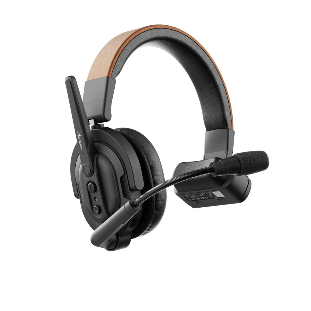 Accsoon Como SE Wireless Intercom Headset System, 2,4 GHz Vollduplex-Kommunikation, 1312ft/400m Reic