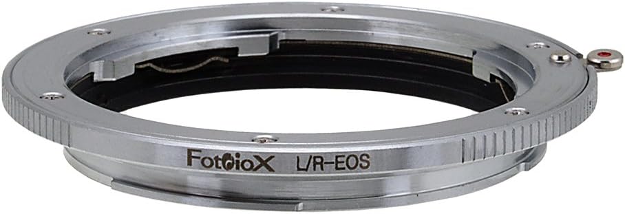 Fotodiox Pro Lens Mount Adapter Compatible with Leica R Lenses on Canon EOS (EF, EF-S) Mount D/SLR C