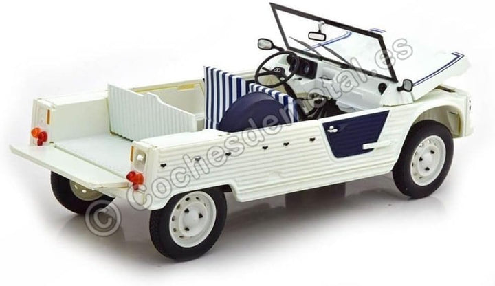 Norev 181516 Miniaturauto aus der Sammlung, Creme/Blau, 1/18e