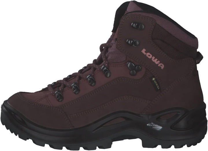 LOWA Renegade GTX MID Unisex Wanderstiefel Outdoor Goretex 38 EU Dunkelgrau Navy, 38 EU Dunkelgrau N