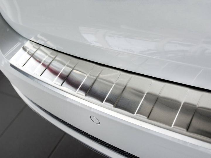 Avisa Edelstahl Heckstossstangenschutz kompatibel mit Audi A4 B9 Avant 2015-2019 & Facelift 2019- 'R