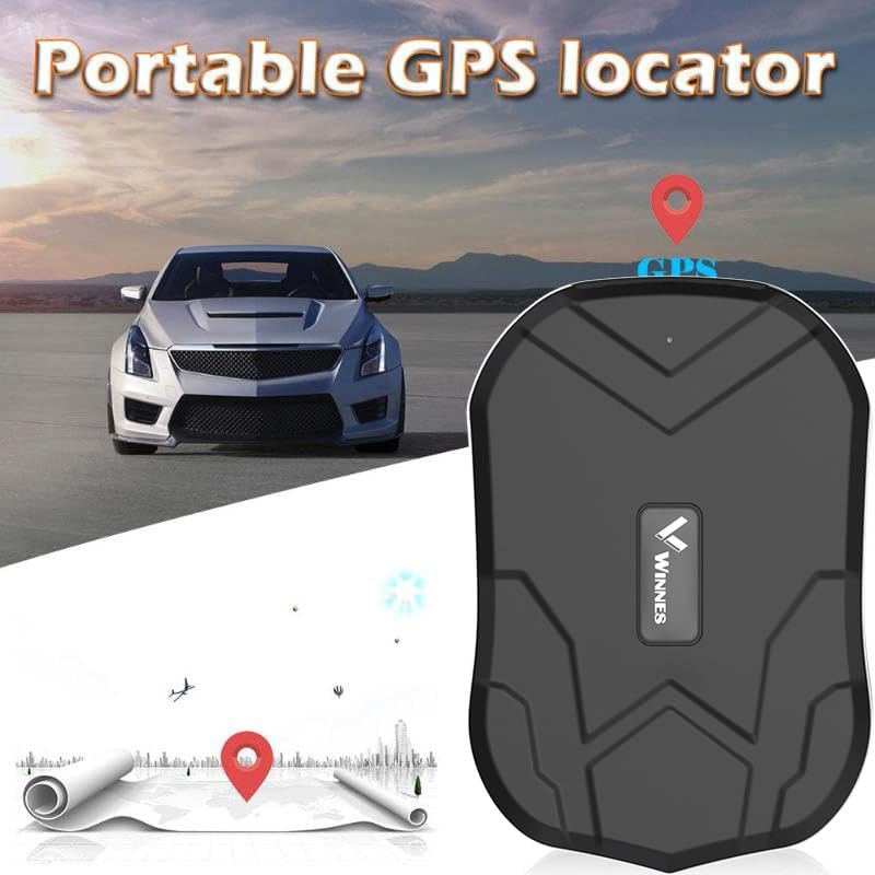 Winnes 4G GPS Tracker Auto Ohne ABO 20000mAh,240 Tage Standby, TK905C GPS Tracker Echtzeit-Ortung mi
