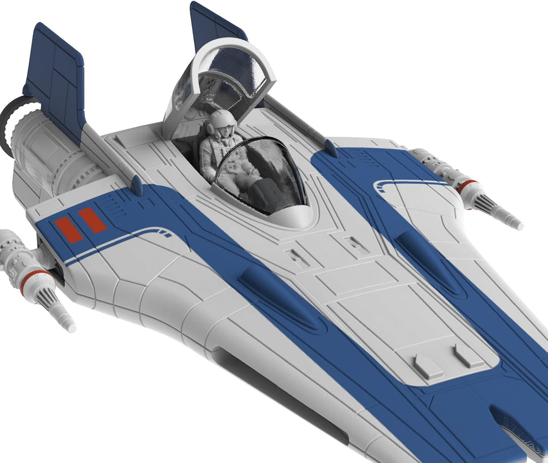 Revell 06773 Resistance A-Wing Fighter, 1:44 Star Wars Modellbausatz für Einsteiger zum Stecken und