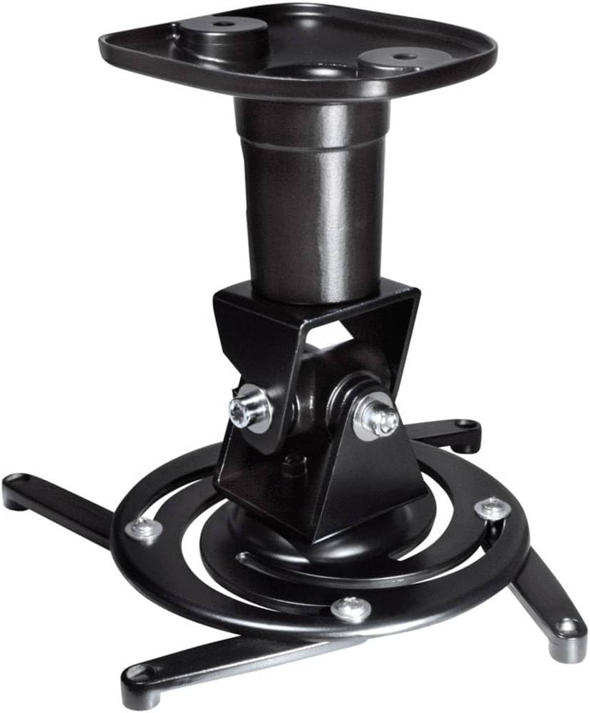 mywall H16-1SL Beamer Deckenhalterung Tragkraft 15kg Deckenabstand: 22,5 cm schwarz 20 Jahre Garanti
