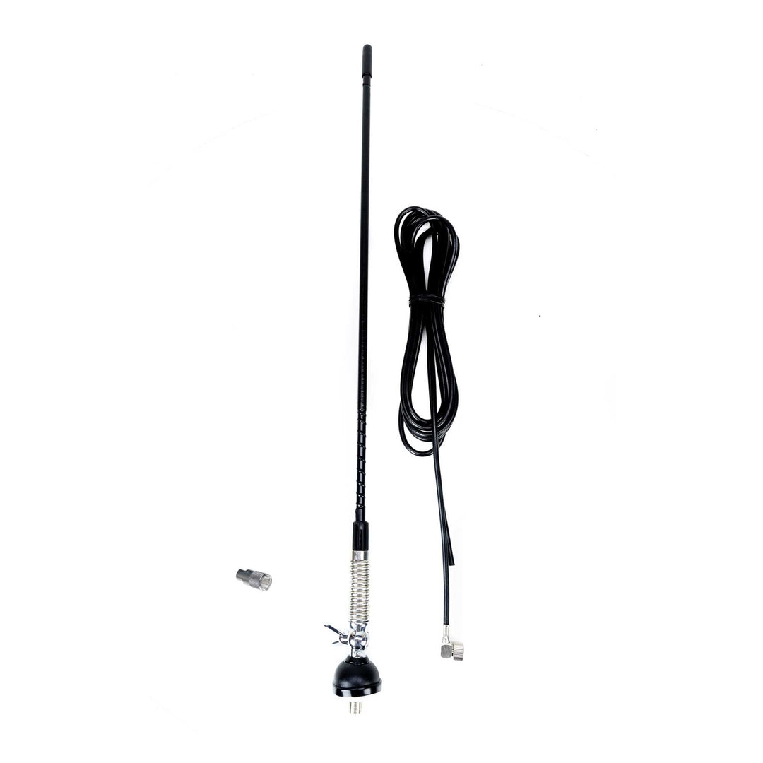 CB-Antenne PNI S60 mit Butterfly, Halterung, Kabel und PL-Stecker