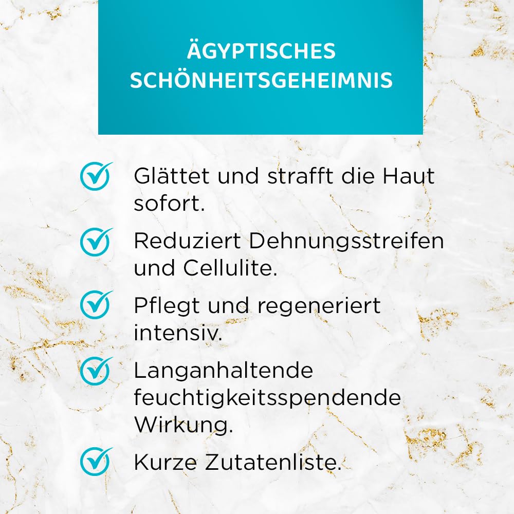 Eveline Cosmetics Egyptian Miracle Straffendes Körperöl mit 99% Natürlichen Inhaltsstoffen - Reduzie