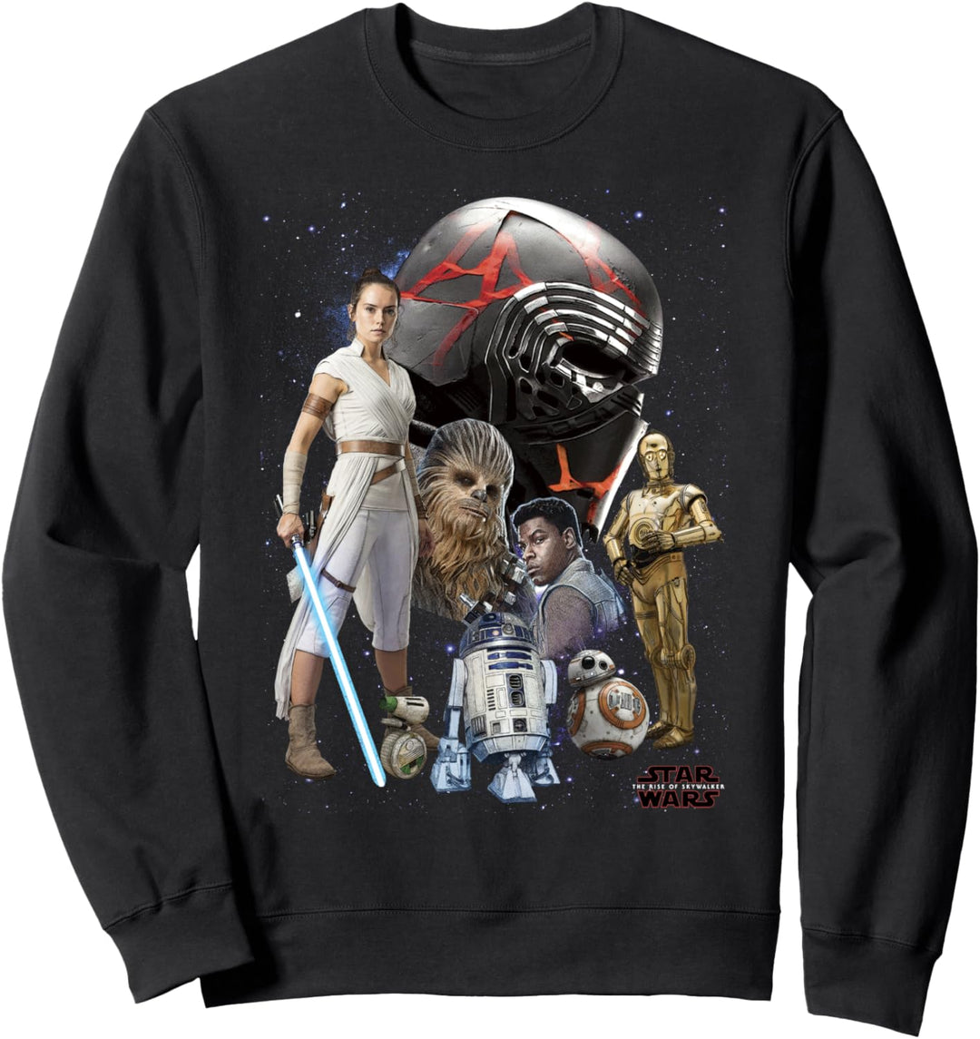Star Wars: The Rise Of Skywalker Group Shot Stars Sweatshirt