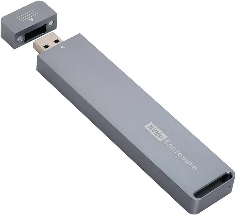 NFHK USB 3.0 to NVME M-Key M.2 NGFF SSD External PCBA Conveter Adapter RTL9210 Chipset with Case USB