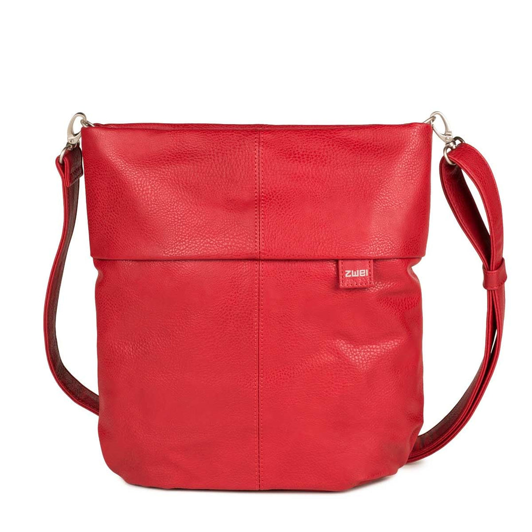 Zwei MADEMOISELLE M12: Elegante A4 Handtasche aus Glattem Kunstleder - Sicherer Verschluss, Vielseit