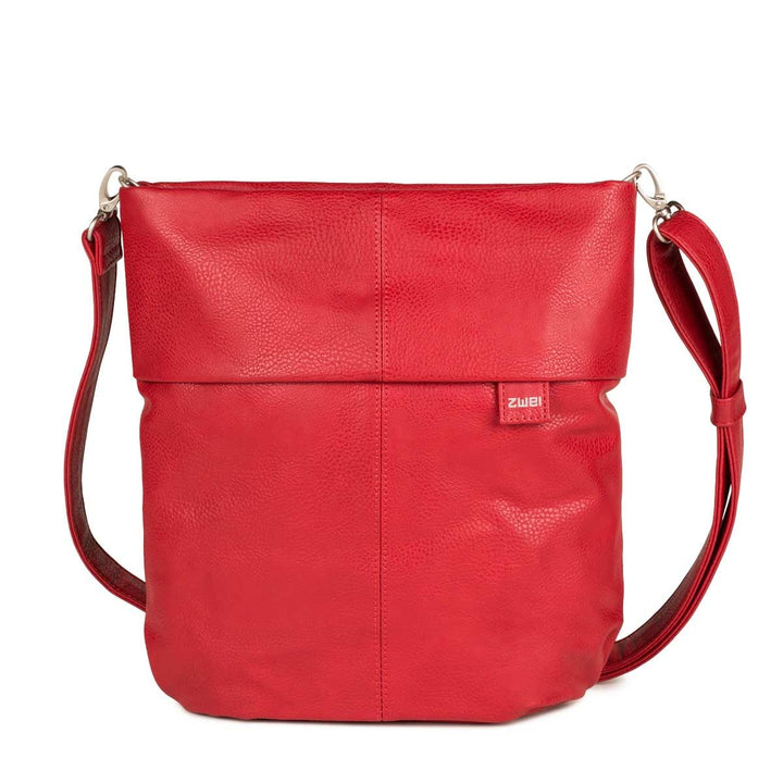 Zwei MADEMOISELLE M12: Elegante A4 Handtasche aus Glattem Kunstleder - Sicherer Verschluss, Vielseit