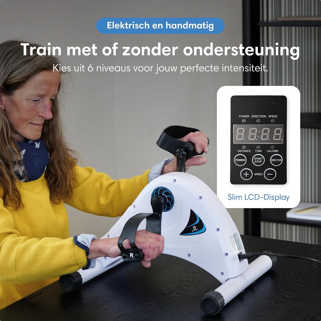 Stuhlfahrrad mit elektrischer Unterstützung - Bürofahrrad - für Arme und Beine - Sitzfahrrad Bewegun