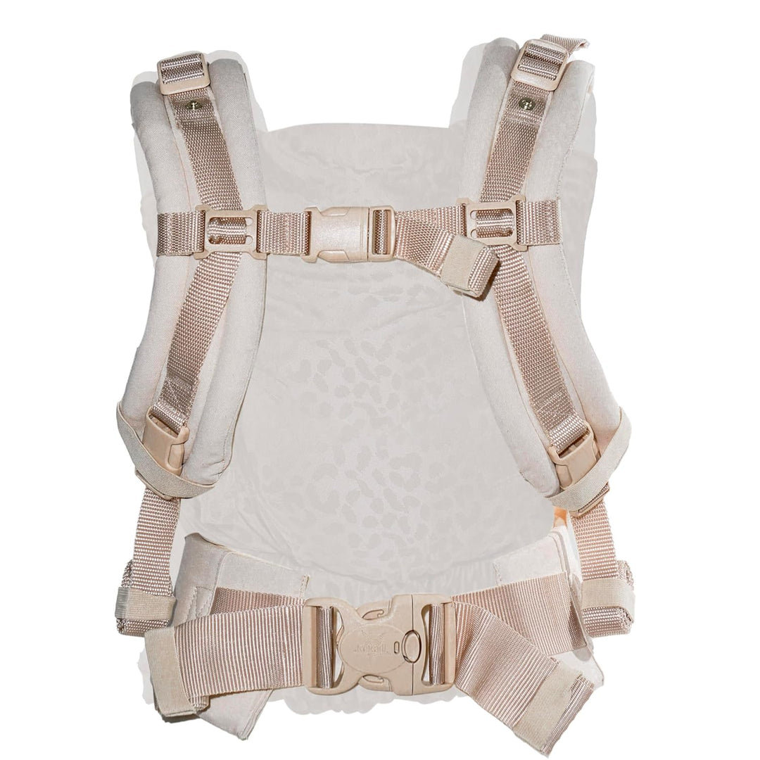 KOKADI Babytrage Flip Safari Eleni (Unisize)– Ergonomisch & sicher - handgefertigt – Ab Geburt bis 1