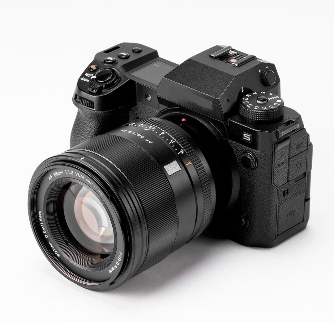 VILTROX 56mm F1.2 Pro XF-Mount Objektiv für Fuji, APS-C Autofokus-Objektiv mit grosser Blende für Fu