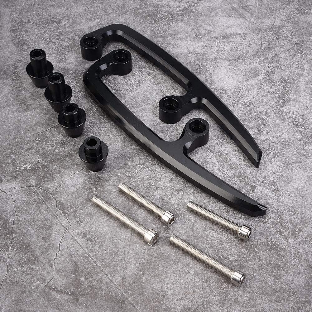 CNC-Aluminium Motorrad Beifahrer Hinten Haltegriff Keenso Motorrad Bar Rail Griff für Kawasaki Z650
