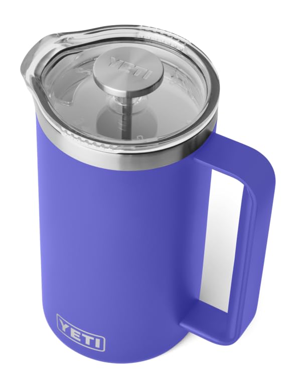 YETI Rambler Stempelkanne Mit DuraSip Keramikbeschichtung, Ultramarine Violet, 34 oz (1 L), Ultramar
