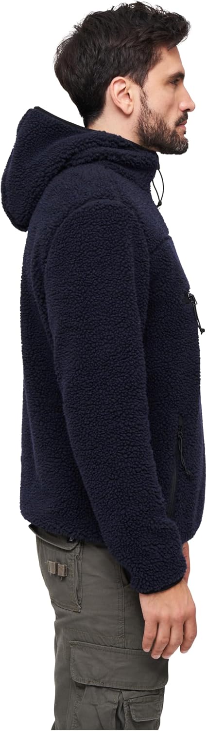 Brandit Teddyfleece Worker Pullover XL Navy, XL Navy