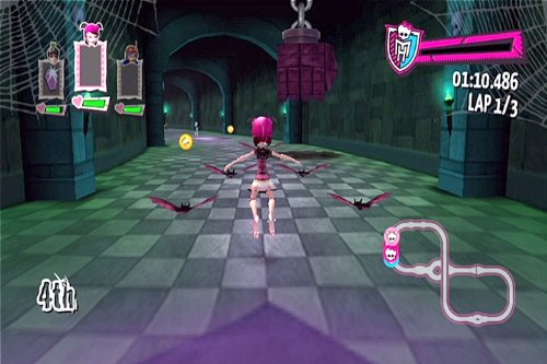 Monster High - Labyrinth-Skaten Nintendo Wii, Nintendo Wii