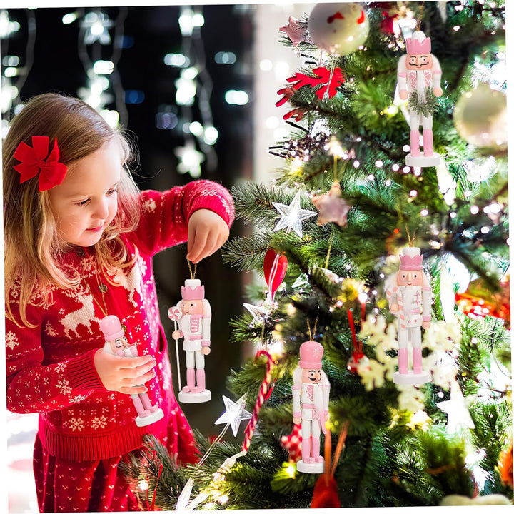 VANZACK Weihnachts-Nussknacker: Hängender Nussknacker-Anhänger Tisch-Nussknacker-Ornamente Für Zuhau
