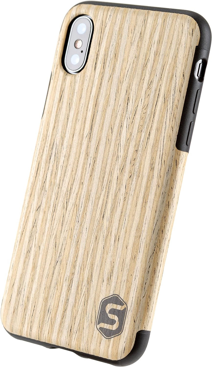 Sebastian Sturm Maxi Handyhülle für iPhone X/XS White Walnut iPhone X / iPhone XS braun, iPhone X /