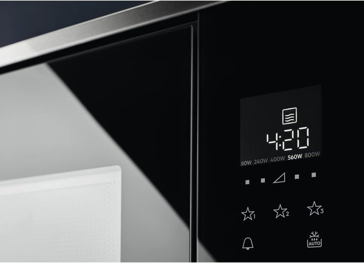 Electrolux LMS2203EMX Countertop Solo microwave 20 L 700 W Black Stainless steel