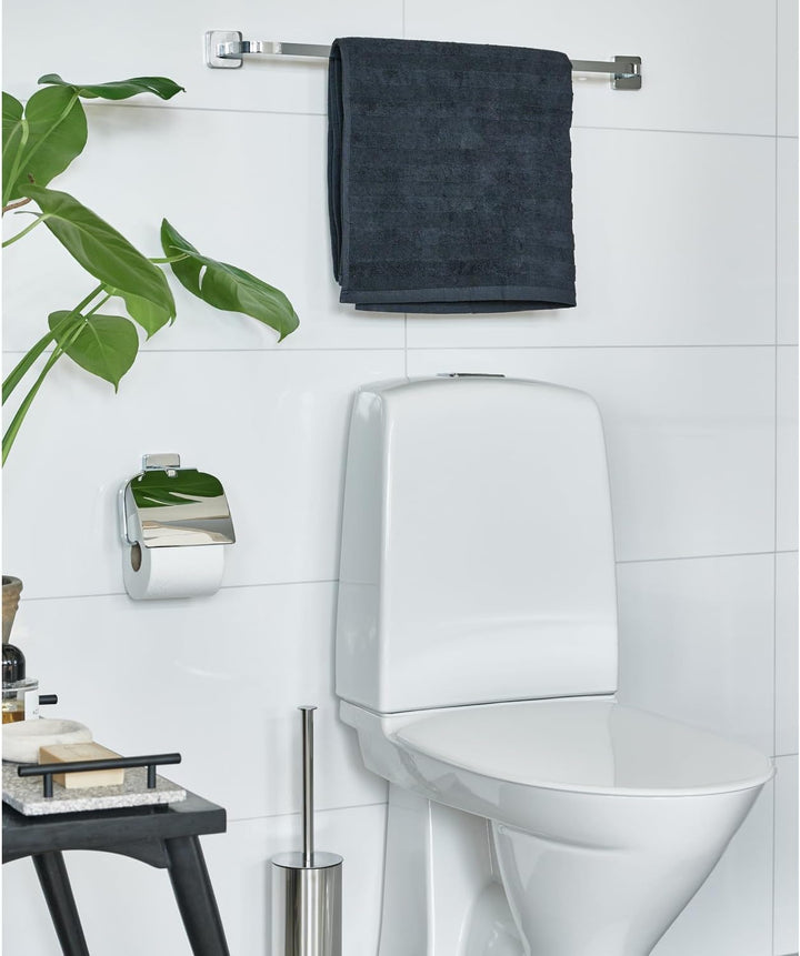 Smedbo "Ice 'WC-Papierrollenhalter mit Deckel, Silber