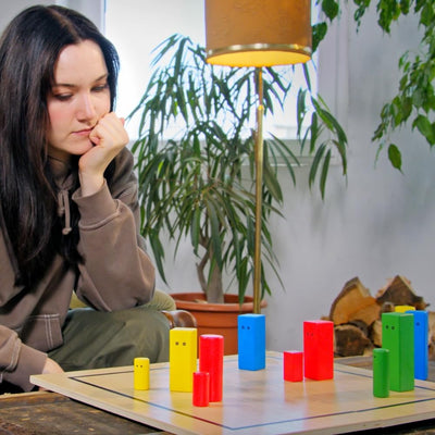 ideen.kollektiv - Bunte Pro Systembrett Figuren - Premium Figuren für die systemische Aufstellung, C