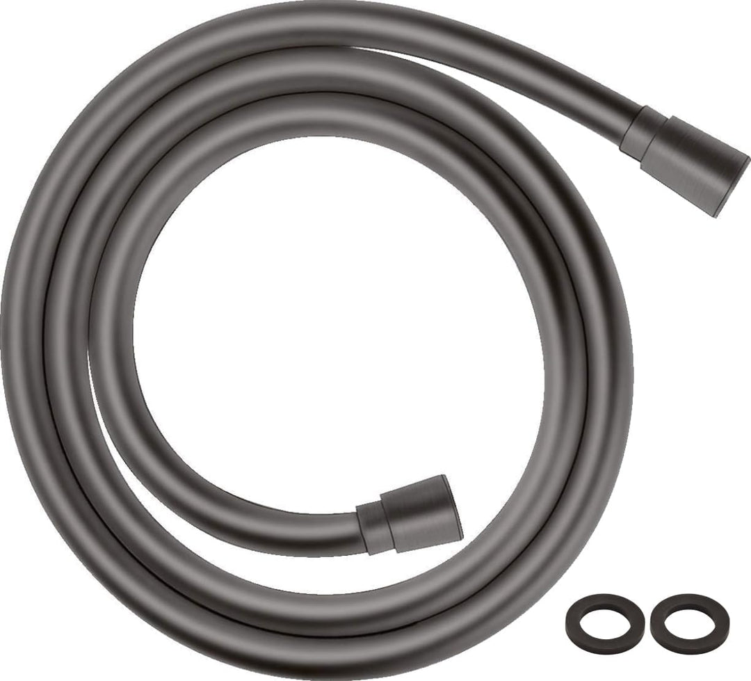 hansgrohe Duschschlauch Isiflex, 1,25 m, Brushed Black Chrome Brushed Black Chrome 1,25m ohne