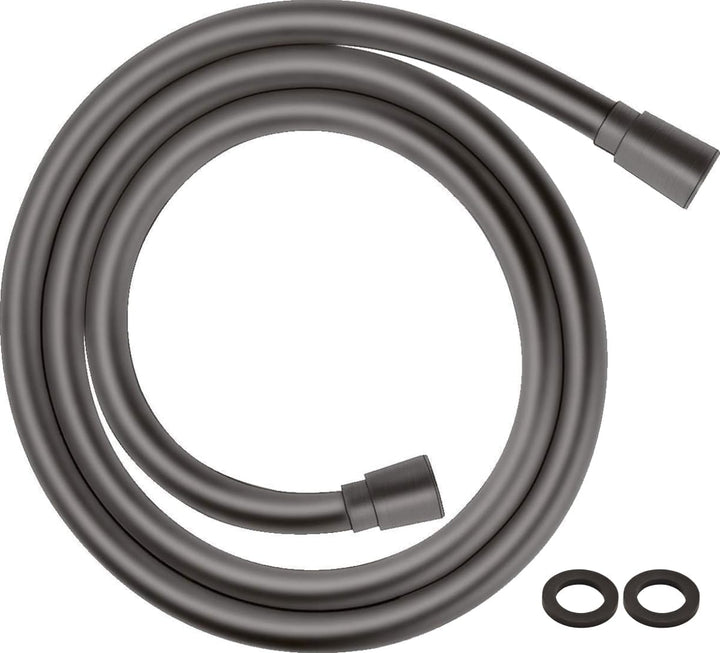 hansgrohe Duschschlauch Isiflex, 1,25 m, Brushed Black Chrome Brushed Black Chrome 1,25m ohne