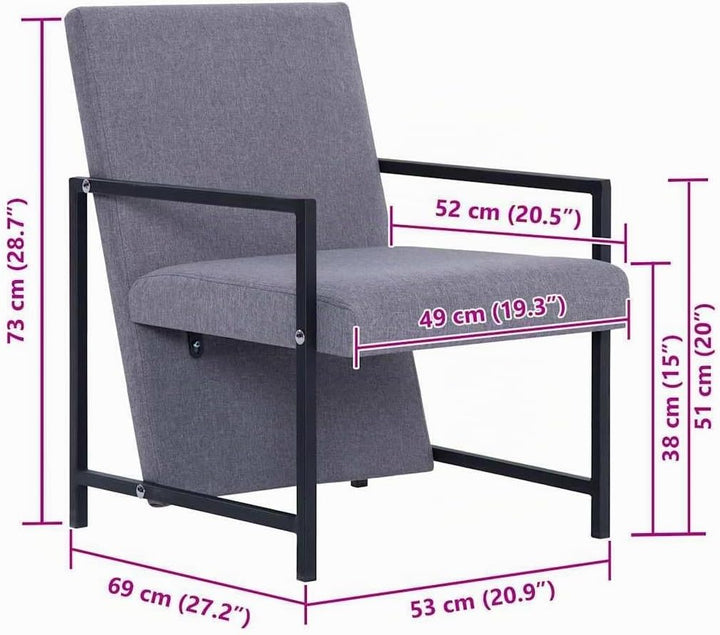 vidaXL Sessel Relaxsessel Loungesessel Cocktailsessel Lounge Stuhl Lehnsessel Lehnstuhl Relaxstuhl P