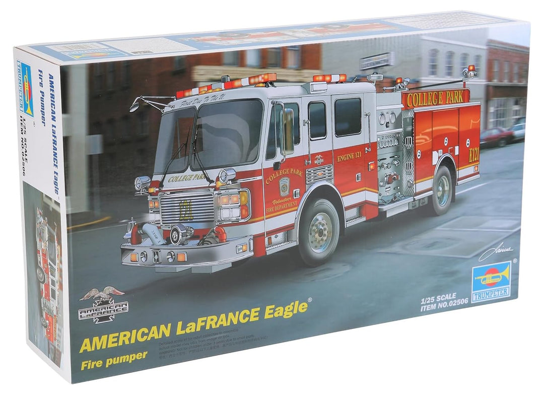 Trumpeter 02506 Modellbausatz American LaFrance Eagle Fire Pumper 2002