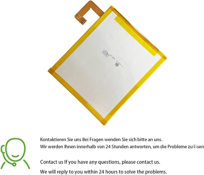 Aousavo L18D1P32 ersatz akku Kompatibel mit Lenovo Smart Tab M10 TB-X605F TB-X605FC mit Free Toolkit