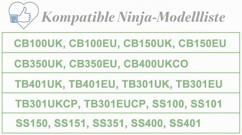 Ersatz Entsafter Klingen für Ninja Foodi Power Nutri Mixer CB350EU CB100EU CB150EU Ninja Detect Powe