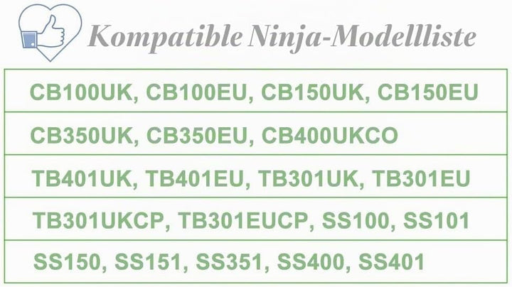 Ersatz Entsafter Klingen für Ninja Foodi Power Nutri Mixer CB350EU CB100EU CB150EU Ninja Detect Powe
