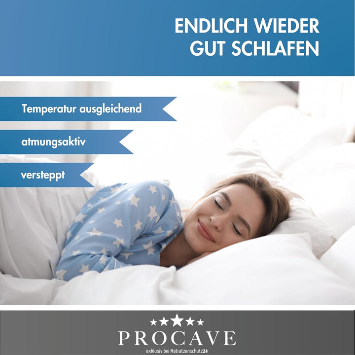 PROCAVE Seitenschläferkissen Top Cool - weiches Stillkissen - atmungsaktives Schwangerschaftskissen