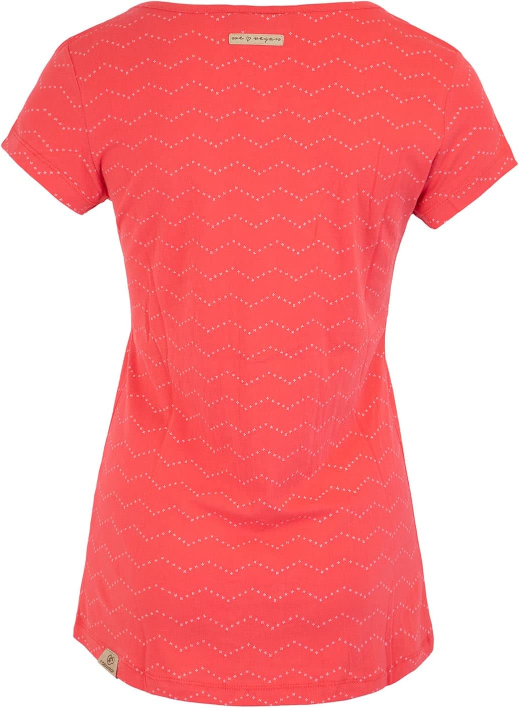 Ragwear Mint Zig Zag Top Damen XS Rot, XS Rot