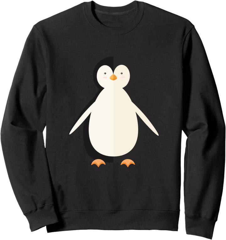 Süsses Pinguin Halloween Kostüm Kinder und Erwachsene Sweatshirt