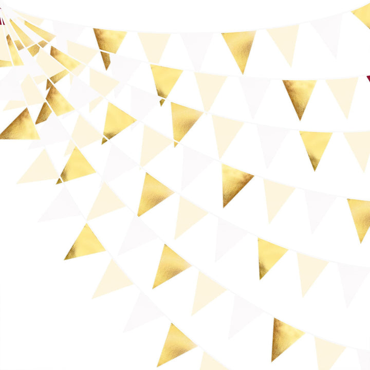 32Fuss Wimpelkette Banner Partydekoration Stoff dreieckige Flagge Wimpel Girlande Luftschlangen für