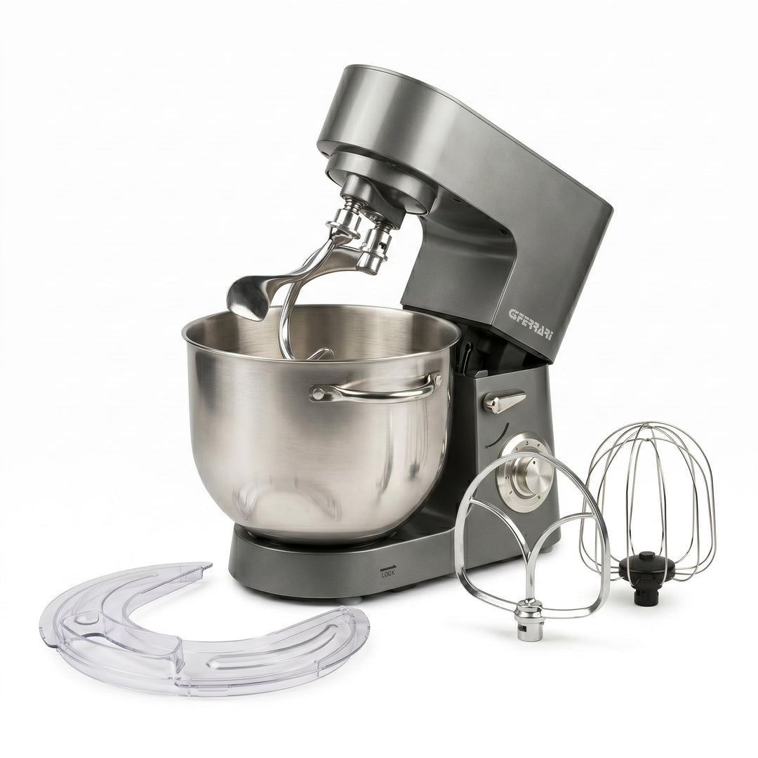 G3 Ferrari G20164 Pastaio Come Hand Planetary Knetmaschine, 1800 W, 8 Liter, Edelstahlbehälter mit G