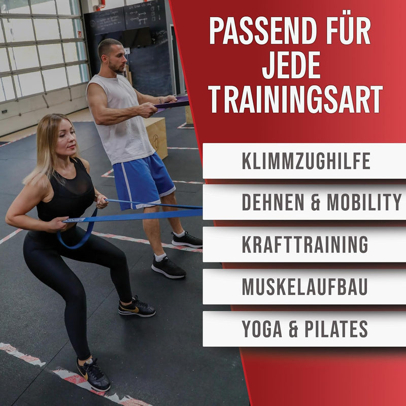 ActiveVikings® Pull-Up Fitnessbänder | Perfekt für Muskelaufbau und Crossfit Freeletics Calisthenics