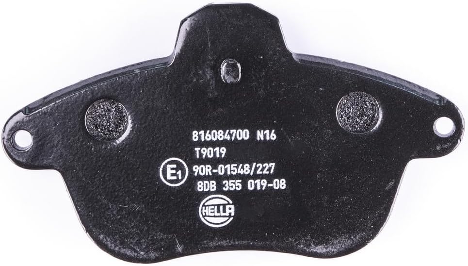 HELLA PAGID 8DB 355 019-081 Bremsbelagsatz - T9019 - Dicke/Stärke: 17mm - Bremssystem: Bendix - inkl