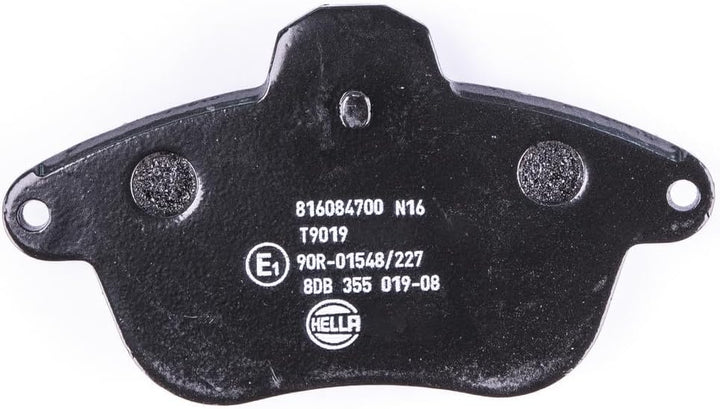 HELLA PAGID 8DB 355 019-081 Bremsbelagsatz - T9019 - Dicke/Stärke: 17mm - Bremssystem: Bendix - inkl