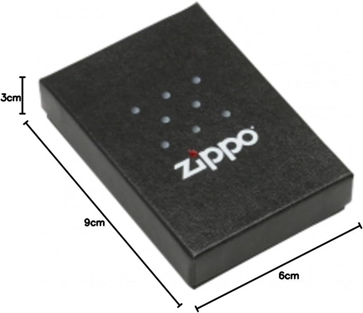 Zippo Sturmfeuerzeug | Metall Dauerhaftes Zippo Feuerzeug | Am besten mit Zippo Feuerzeug Flüssigkei