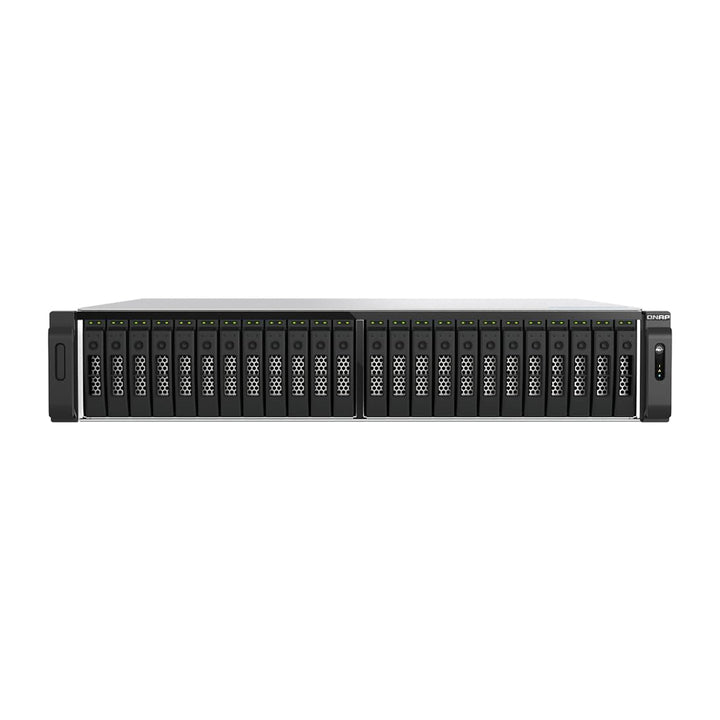 QNAP TS-h3077AFU-R7-64G | 30-Bay 2,5"-inch SATA, All-Flash, Ryzen Pro CPU, 2 x 2.5 GbE + 2 x 10GbE B
