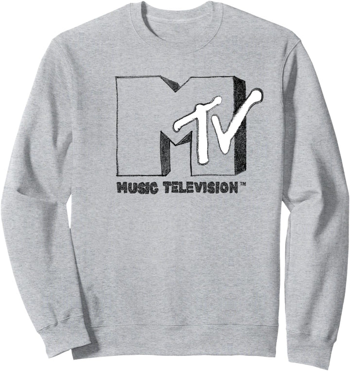 MTV Sketched Classic Logo Sweatshirt