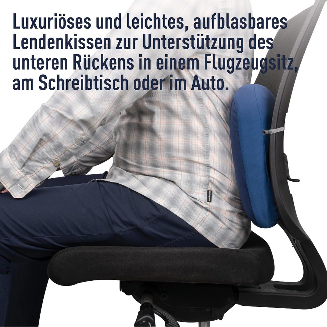 Sea to Summit Aeros Premium Lumbar Support Reisekissen Einheitsgrösse Black, Einheitsgrösse Black