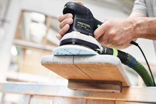 Festool Exzenterschleifer ETS 150/5 EQ (mit Schleifteller Ø 150 mm MULTI-JETSTREAM 2 (weich W-HT), F